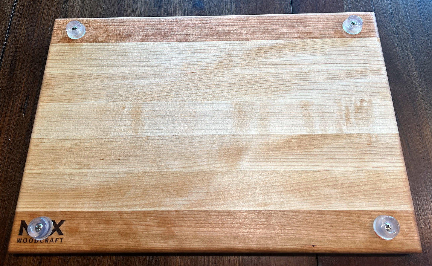 Edge Grain Cutting Board - Classic Cherry and Maple